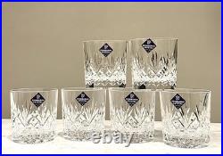 Old Fashioned Glasses Edinburgh Crystal Tay Whiskey Glasses Original Box Set 6
