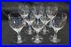 Orrefors Coronation Set of 8 Water Goblets Air Bubble Stem Sweden