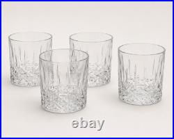 Orrefors Crystal Old Fashioned Glasses Set of 4 New in Box