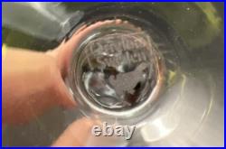 Orrefors Sweden ILLUSION Crystal Claret Wine Glasses Set of 5