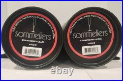 Pair RIEDEL Sommeliers Champagner 4400/8 Crystal Wine Stem Glasses Brand New NIB