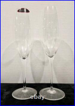 Pair RIEDEL Sommeliers Champagner 4400/8 Crystal Wine Stem Glasses Brand New NIB