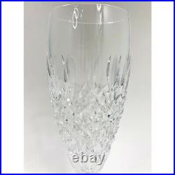 Pair of Waterford Irish Crystal Champagne Flute Castlemaine Pattern MINT