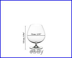 Personalize by Engraving Riedel 6416/18 Brandy Glass, Pair (New)