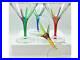 Positano Martini Glasses Set Of Four Hand Painted Venetian Glassware