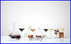 Pure Tritan Crystal Stemware Glassware Collection 23.7ounce Set Of 6 Burgundy Re