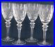 QUEEN Rogaska Crystal Wine Glasses Set of 4 Retired