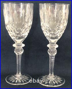 QUEEN Rogaska Crystal Wine Glasses Set of 4 Retired