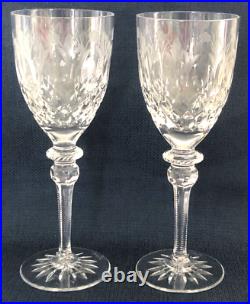 QUEEN Rogaska Crystal Wine Glasses Set of 4 Retired