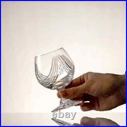 RARE! Glencairn Crystal Studio Montrose Brandy Snifter Glass Set of 2 Hand Cut RARE! Glencairn Crystal Studio Montrose Brandy Snifter Glass Set of 2 Hand Cut