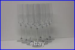 RARE Lenox Jubilee Crystals in Stem Champagne Toasting Flutes, Sold In Sets of 2