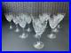 RARE Magnificent Set of 12 MCM Cut Crystal Liquor Cocktail Glasses 4 1/2 in MINT