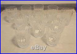 RARE Set of 12 Waterford Crystal COLLEEN (1953-) Double Old Fashioned