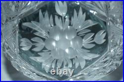 RARE Vintage Crystal Brandy Cognac Glasses Various Color Set of 5