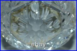 RARE Vintage Crystal Brandy Cognac Glasses Various Color Set of 5