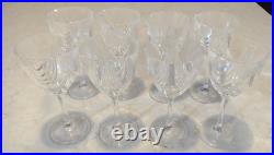 RCR Magnolia Wine Goblets by ROYAL CRYSTAL ROCK Set Of 8