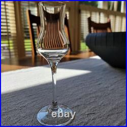 RONA Steelite Crystal Grappa Glass 3 Oz 7-1/4 In Height SET OF 6 Glasses NEW BOX RONA Steelite Crystal Grappa Glass 3 Oz 7-1/4 In Height SET OF 6 Glasses NEW BOX