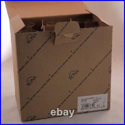 RONA Steelite Crystal Grappa Glass 3 Oz 7-1/4 In Height SET OF 6 Glasses NEW BOX RONA Steelite Crystal Grappa Glass 3 Oz 7-1/4 In Height SET OF 6 Glasses NEW BOX