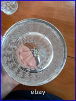 Ralph Lauren Aston Highball Crystal Set of 4 Very Good Condition