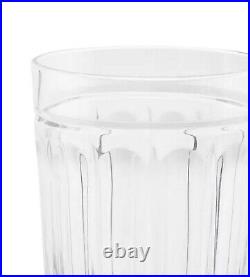 Ralph Lauren Coraline Highball Crystal Glasses Set of 2 Gift Box $165