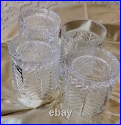 Ralph Lauren Crystal Herringbone Set Of 4 Old Fashioned Whisky Glasses Germany Ralph Lauren Crystal Herringbone Set Of 4 Old Fashioned Whisky Glasses Germany
