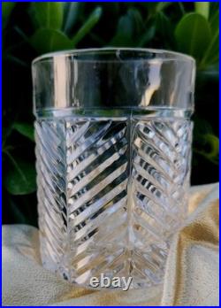 Ralph Lauren Crystal Herringbone Set Of 4 Old Fashioned Whisky Glasses Germany Ralph Lauren Crystal Herringbone Set Of 4 Old Fashioned Whisky Glasses Germany