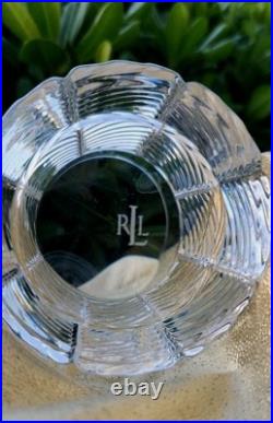 Ralph Lauren Crystal Herringbone Set Of 4 Old Fashioned Whisky Glasses Germany Ralph Lauren Crystal Herringbone Set Of 4 Old Fashioned Whisky Glasses Germany