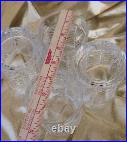 Ralph Lauren Crystal Herringbone Set Of 4 Old Fashioned Whisky Glasses Germany Ralph Lauren Crystal Herringbone Set Of 4 Old Fashioned Whisky Glasses Germany