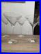 Ralph Lauren Crystal RARE Martini Glass Set Of 4 NEW Perfect Condition