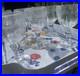 Ralph Lauren Crystal Water Goblets EMMA Set of 7 1992-2001