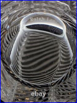 Ralph Lauren Herringbone Highball SET OF 6 EUC Free Shipping