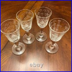 Rare 68 piece Mid-Century Modern Bamboo Glassware Noritake & Sasaki Bar Set