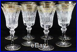 Rare Must-Have Christofle 24 Piece'Marly' Crystal Glass Set