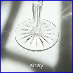 Rare SET of 2 Waterford Clarendon Emerald Green Crystal Martini Glasses