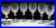 Rare VINTAGE Waterford Crystal CASTLETOWN (1968-) Set 6 Water Goblets 7 5/8