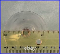 Rare Vintage 1950s Seneca Starburst Crystal Glassware Set 21pc Mid Century Elegt