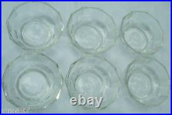 Rare Vintage ITALIAN CRYSTAL SERVING BOWLS SET VG Collectable In Australia