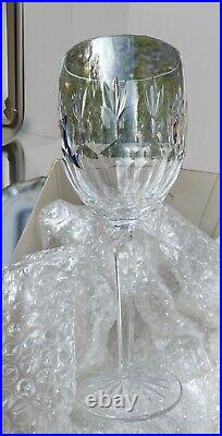 Rare Waterford Merrion Crystal Water Goblet 8.5 Retired Set Of 2 &Original Box