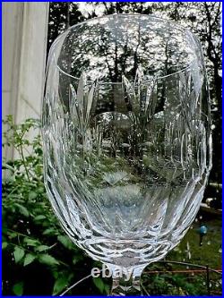 Rare Waterford Merrion Crystal Water Goblet 8.5 Retired Set Of 2 &Original Box