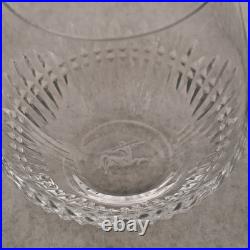 Remy Martin Crystal Clear Glassware SET OF 6 Verre XO Round Glasses NEW IN BOX