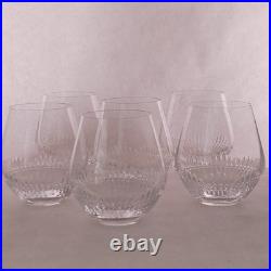 Remy Martin Crystal Clear Glassware SET OF 6 Verre XO Round Glasses NEW IN BOX