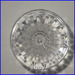 Retired Set of 7 Waterford Crystal Tramore Pattern Sherry Glass Glasses 4-1/2