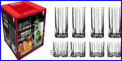 Riedel 8 Piece Bar Glassware Set, 4 Rocks and 4 Highball Riedel 8 Piece Bar Glassware Set, 4 Rocks and 4 Highball
