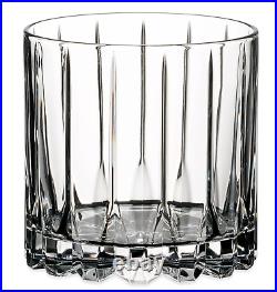 Riedel Crystal Rock 10 Oz & Highball 11 Oz Cocktail Glass Set Of 8 New Nib