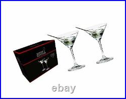 Riedel VINUM Martini Glasses, Set of 2 6416/77, Clear