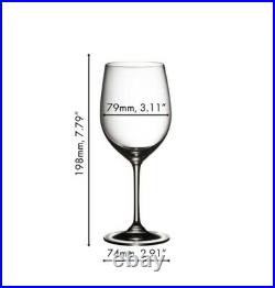 Riedel Vinum 7416/05-265 Viognier/chardonnay Anniversary Set Of 6 Crystal Glass