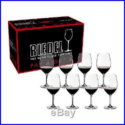 Riedel Vinum Cabernet Sauvignon/Merlot/Bordeaux Pay 6 Get 8 Glasses Set of 8