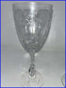 Rock Sharpe BURMA Crystal Water 8 Set Of 4 Wine Glass Set