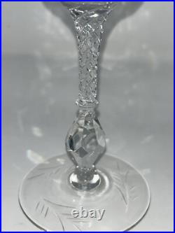Rock Sharpe BURMA Crystal Water 8 Set Of 4 Wine Glass Set