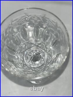 Rock Sharpe BURMA Crystal Water 8 Set Of 4 Wine Glass Set